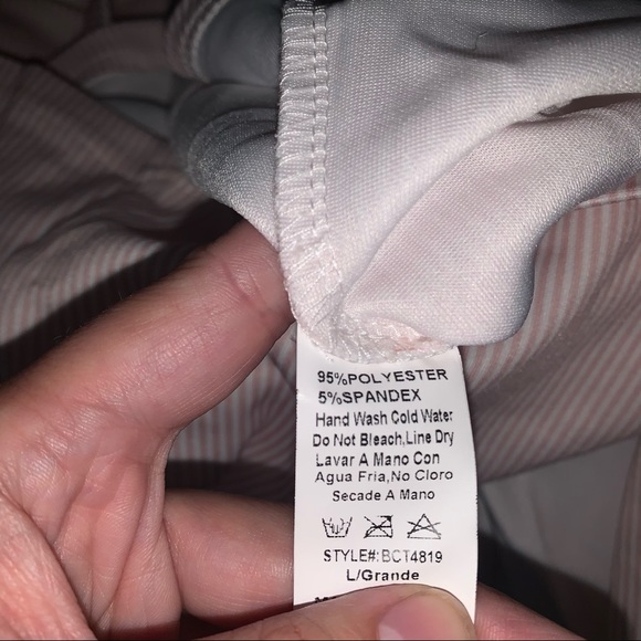 Banjul one shoulder long sleeve ruffle blouse - Picture 6 of 6